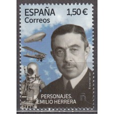 España II Centenario Correo 2021 Edifil 5487 ** Mnh Emilio Herrera