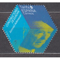 España II Centenario Correo 2021 Edifil 5492 ** Mnh Konrad Adenauer