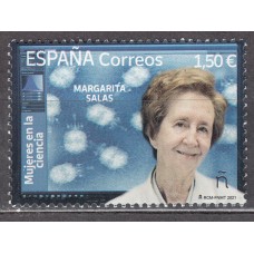 España II Centenario Correo 2021 Edifil 5501 ** Mnh  Margarita Salas