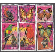 Guinea Republique - Correo Yvert 978/81+A.280/1 * Mh  Fauna