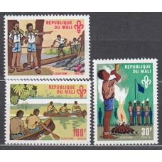 Mali - Correo Yvert 147/9 * Mh  Boy Scouts