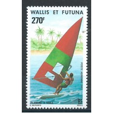 Wallis y Futuna Aereo Yvert 122 * Mh Deportes - Vela