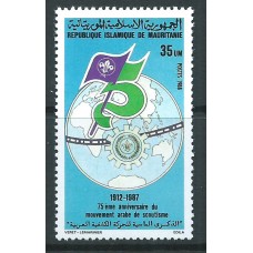 Mauritania Correo Yvert 608 ** Mnh Deportes - Boyscouts