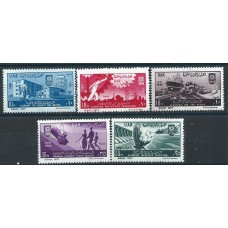 Egipto Correo 1961 Yvert 500/4 ** Mnh