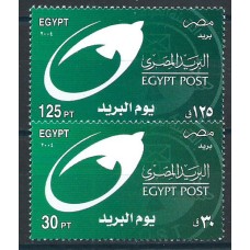 Egipto Correo 2004 Yvert 1798/99 ** Mnh Dia del Correo