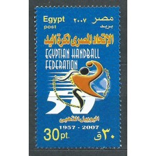 Egipto Correo 2007 Yvert 1981 ** Mnh Deportes