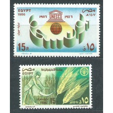 Egipto Aereo Yvert 177/78 ** Mnh