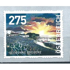 Austria Correo 2021 Yvert 3457 ** Mnh Seebühne Bregenza de rollo