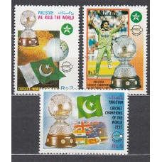 Pakistan - Correo Yvert 795/7 * Mh Deportes