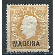 Madeira Correo Yvert 17B * Mh