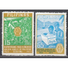 Filipinas - Correo 1974 Yvert 945/6 * Mh