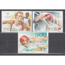 Malta - Correo 1992 Yvert 869/71 * Mh  Deportes