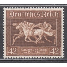 Alemania Imperio Correo 1936 Yvert 579 * Mh Deportes hípica