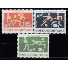 Albania Correo 1992 Yvert 2280/2 * Mh  Deportes