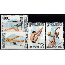 Bulgaria - Correo 1985 Yvert 2936/9 * Mh Deportes