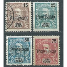 Cabo Verde Correo Yvert 73/76 usado/used