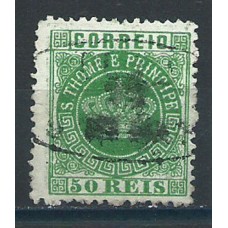 Santo Tomas y Principe Correo Yvert 6 usado/used