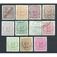 Santo Tomas y Principe Correo Yvert 35/45 usado /Used