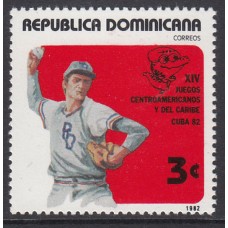 Dominicana - Correo 1982 Yvert 890 **  Deportes