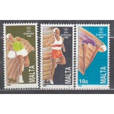 Malta - Correo 1988 Yvert 782/4 ** Mnh  Deportes