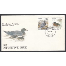 Australia Sobres Primer Dia FDC Yvert 948/49 - Aves 1987