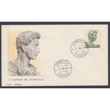 Italia Sobres Primer Dia FDC Yvert738 - Giorgio del Donatello 1969