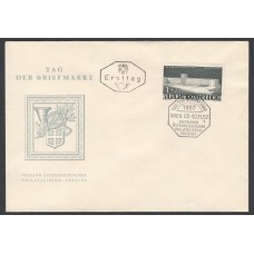 Austria Sobres Primer Dia FDC Yvert 875 - Dia del sello 1957