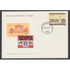 Austria Sobres Primer Dia FDC Yvert 1494 - Arquitectura 1981