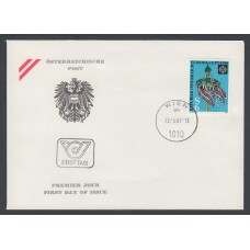 Austria Sobres Primer Dia FDC Yvert 1500 - Europa 1981