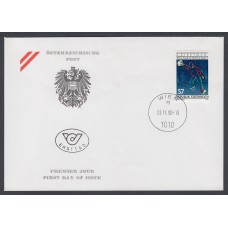 Austria Sobres Primer Dia FDC Yvert 1839 - Deportes 1990