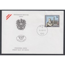 Austria Sobres Primer Dia FDC Yvert 1844 - Religión 1991