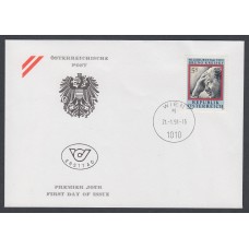 Austria Sobres Primer Dia FDC Yvert 1845 - Personajes 1991