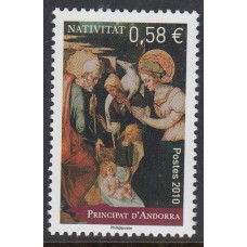 Andorra Francesa Correo 2010 Yvert 703 ** Mnh