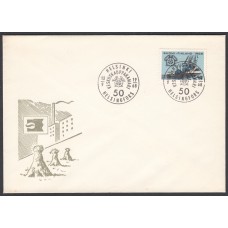 Finlandia Sobre Primer Dia FDC Yvert 618 - Helsinki 1968