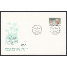 Finlandia Sobre Primer Dia FDC Yvert 995 - Doctor Pediatra - 1987