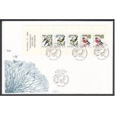 Finlandia Sobre Primer Dia FDC Yvert 1100/1102 - Pajaros Aves - 1991