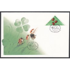 Finlandia Sobre Primer Dia FDC Yvert 1221 - Fauna Insectos - 1994