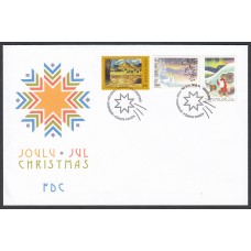 Finlandia Sobre Primer Dia FDC Yvert 1465/1467 - Navidad - 1999