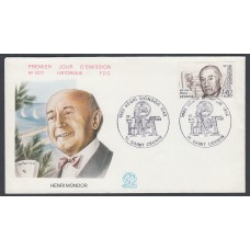 Francia Sobres Primer Dia FDC Yvert 2226 - Henri Mondor - Saint Cernin - 1982