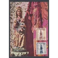 España II Centenario Tarjetas Máximas 1964 Edifil 1615/6 - Religión