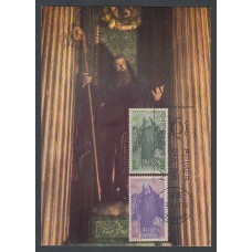 España II Centenario Tarjetas Máximas 1965 Edifil 1675/76 - Religión