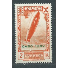 Cabo Juby Sueltos Beneficencia Edifil 6 ** Mnh