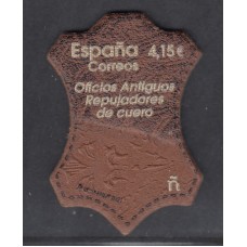 España II Centenario Correo 2021 Edifil 5531 ** Mnh  Cuero