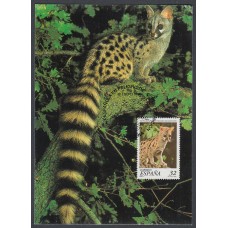 España II Centenario Tarjetas Máximas Edifil 3469 - Fauna Animales 1997