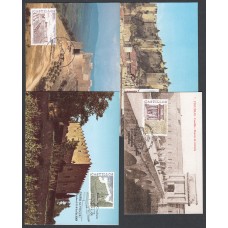 España II Centenario Tarjetas Máximas 2001 Edifil 3785/8 - Figueras Paisajes