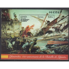 España II Centenario Correo 2021 Edifil 5524 ** Mnh  Batalla de Lepanto