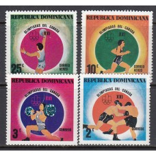 Dominicana - Correo 1976 Yvert 799/800+A.293/4 ** Mnh  Deportes