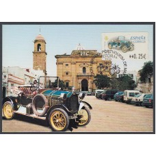 España II Centenario Tarjetas Máximas 2002 Edifil Hispano Portugues Coches