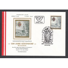 Austria Sobres Primer Dia FDC Yvert 1600 - Religión Pueblos 1984