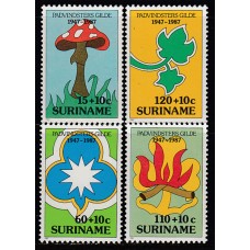 Surinam - Correo 1987 Yvert 1075/8 ** Mnh  Scoutismo